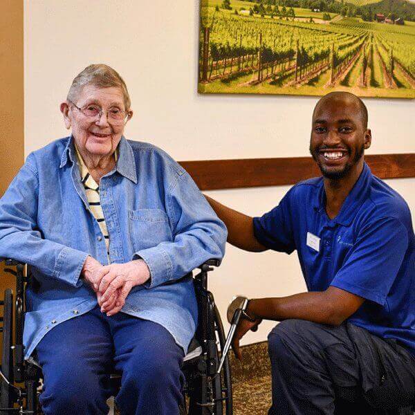 Carlton's employees are committed to love, honor and provide for seniors and their families