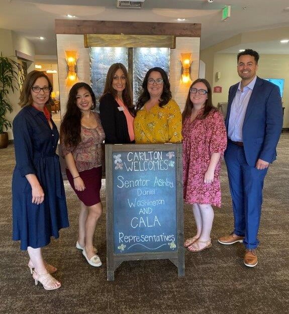 Carlton Senior Living Elk Grove Hosts Senator Angelique Ashby And Cala Representatives To Showcase Technology And Careers